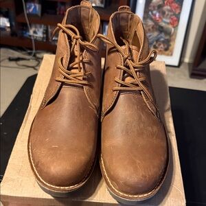 Men's Brown Leather Boots